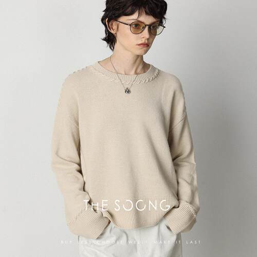 THESOONG高端100%山羊绒毛衣
