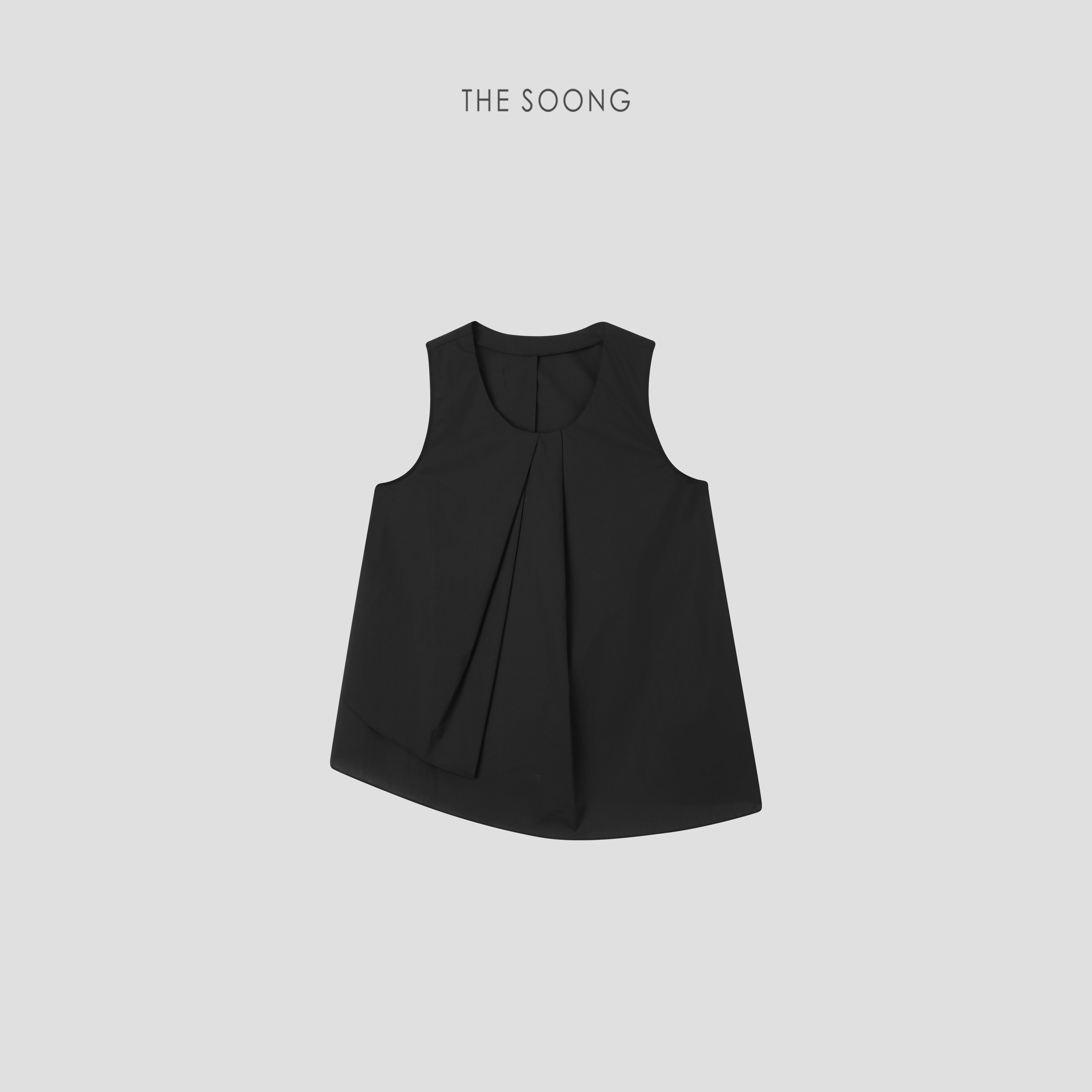 THESOONG/活力夏日 纯棉轻薄压褶不规则层次感无袖背心上衣7109,女装/女士精品,背心吊带,淘宝优惠券,粉丝福利购,淘宝优惠卷