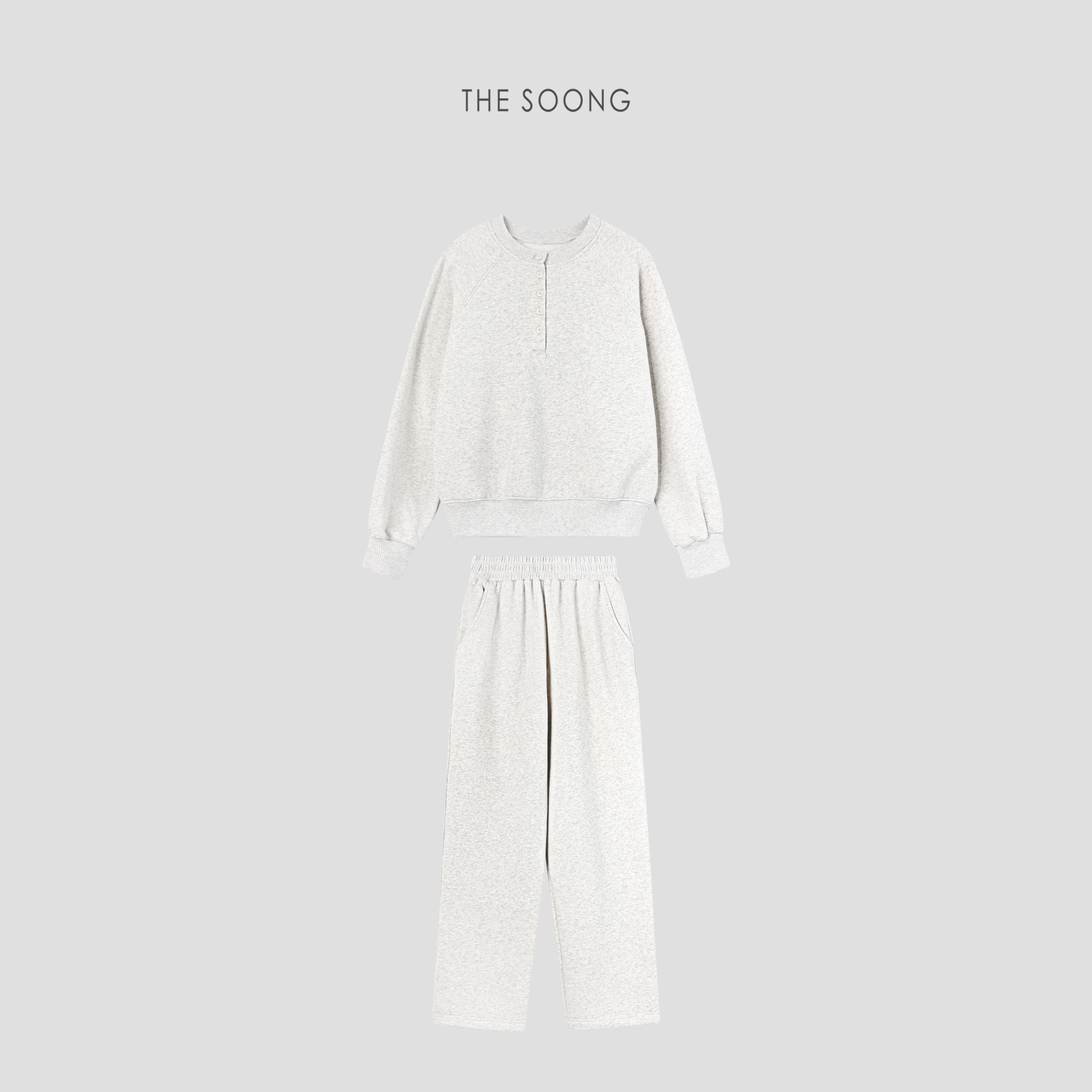 THESOONG棉感休闲套装