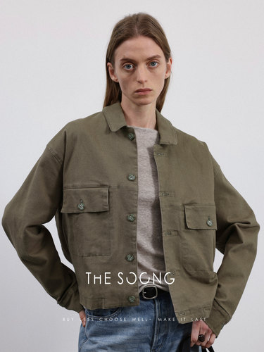 THESOONG衬衫款中古外套