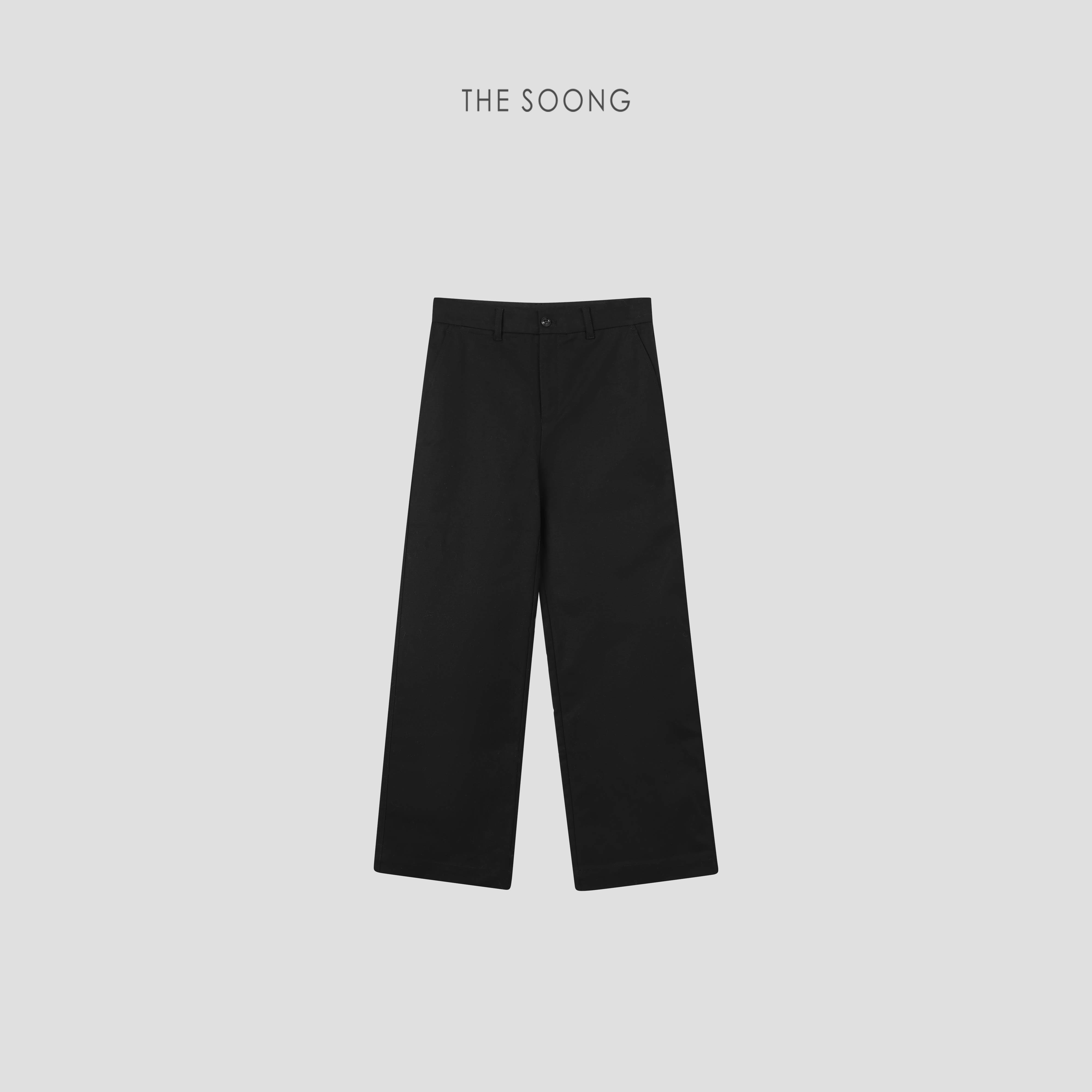 THESOONG中腰直筒西裤