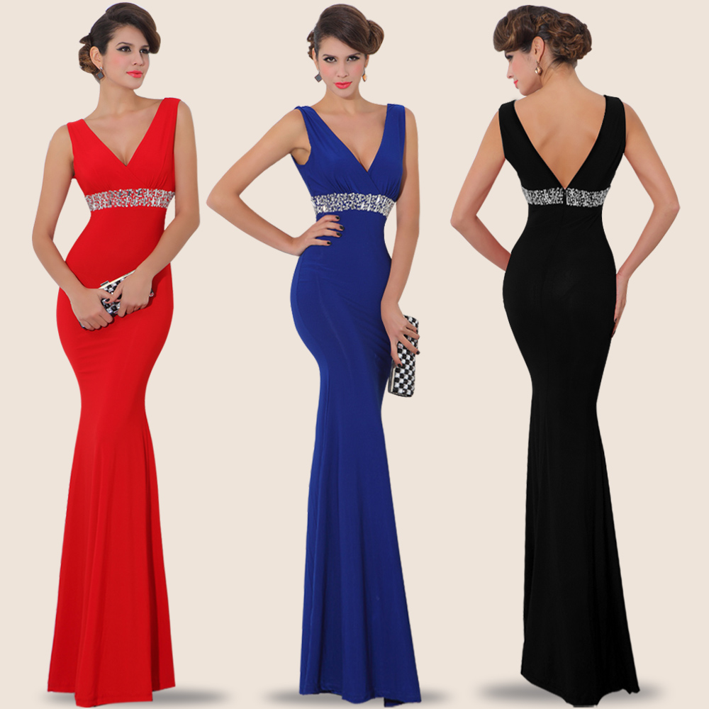 Fitted sexy long dress for bride, V-neckline,  Fitted sexy long dress for bride, V-neckline,
