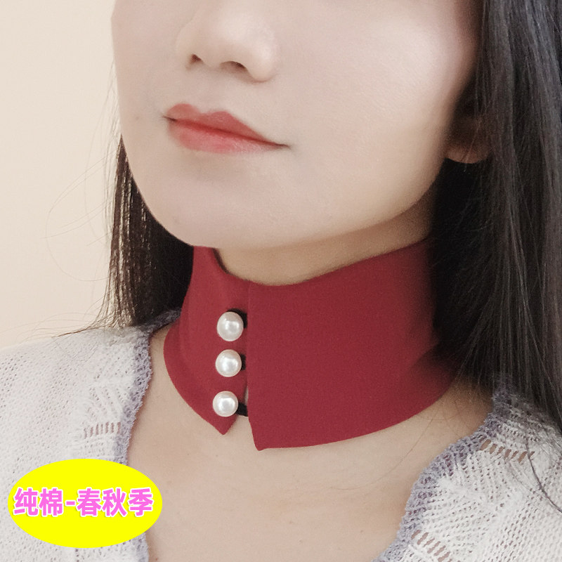 Y909新款流行欧美网红优雅脖子饰品宽颈带个性多色女纯棉项圈围脖