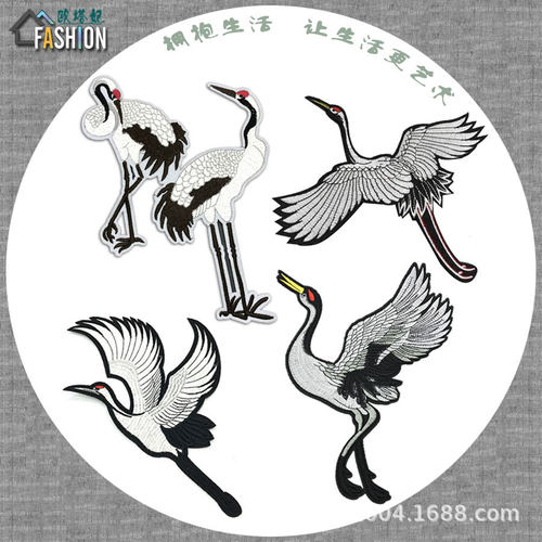 补丁贴绣标熨烫贴绣片服饰辅料