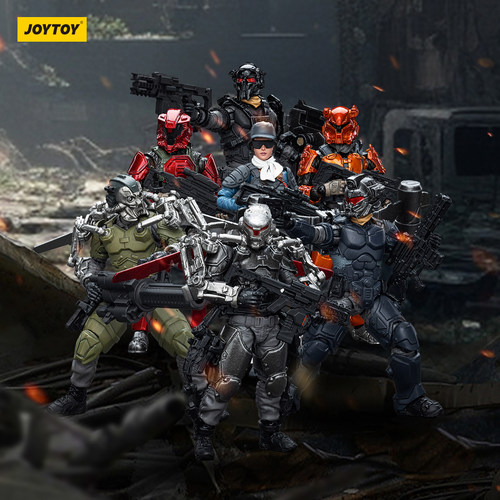 JOYTOY 暗源美军 1:18 军兵系列2024新年度兵人25-31可动兵人模型