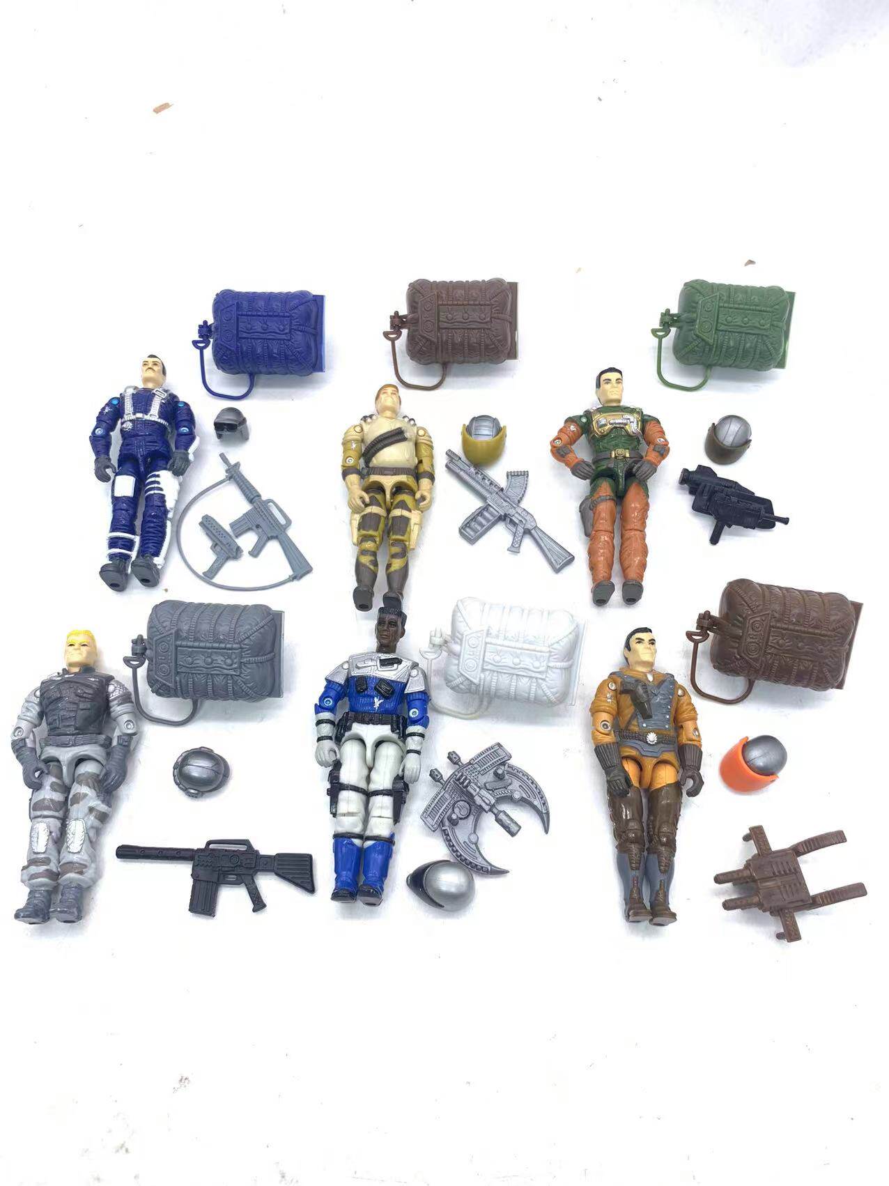 特种部队 gijoe 老版 3.75 1:18 全套 巡航队 6人小队