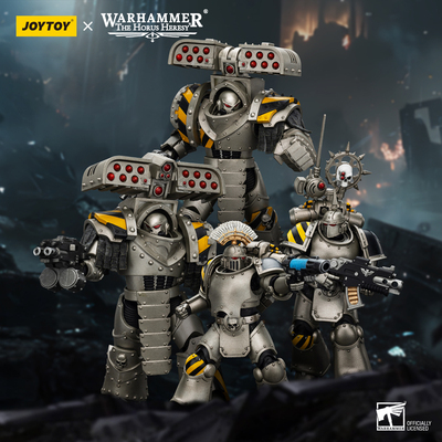 JOYTOY 暗源 1/18 战锤 钢铁勇士 MKIII型战术军团暴君攻城终结者