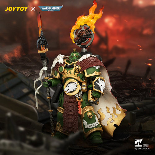 JOYTOY暗源 1/18 战锤40K 火蜥蜴锻造之父 伏尔甘赫斯坦 模型手办