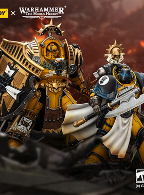 JOYTOY 暗源 1/18 战锤40K帝国之拳终结者盔甲智库执政官模型手办