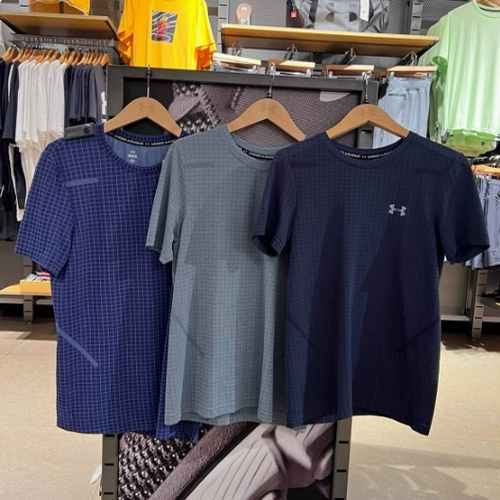 Under Armour Men Seamless Training Fitness Sport Проверка футболка с коротким рукавом 1376921