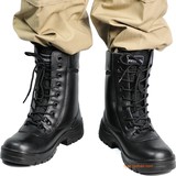 Boots militaires GREENERGY en cuir - dérapage - Ref 1402215 Image 5