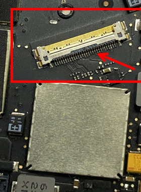 苹果A1465A1466A1369A1370A1398 A1502屏线接口 主板屏幕排线接口