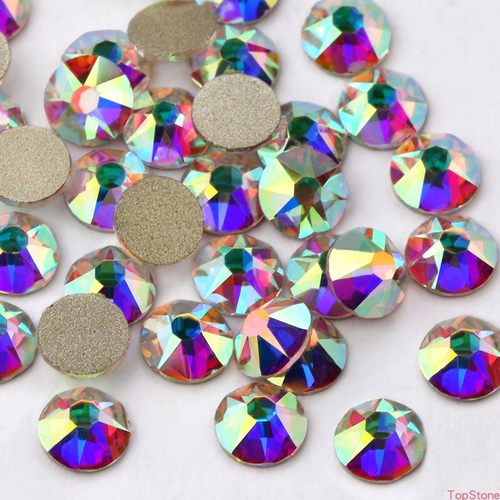 华子16切面AB彩秀禾服美甲平底钻