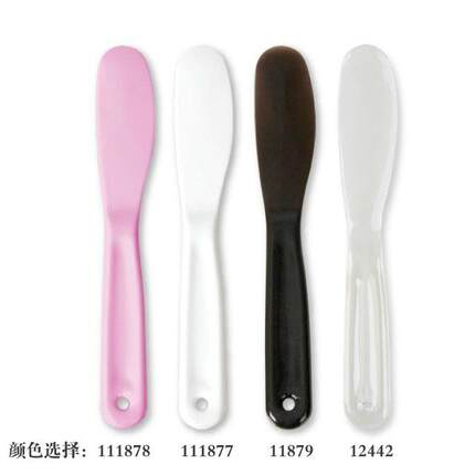 多色多尺寸弧度手柄树脂原料美容SPA面膜棒美容调膜棒条魔棒