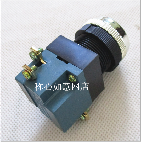 la1911机床数控电源启动自复位按钮开关 25mm 1开1闭 10个