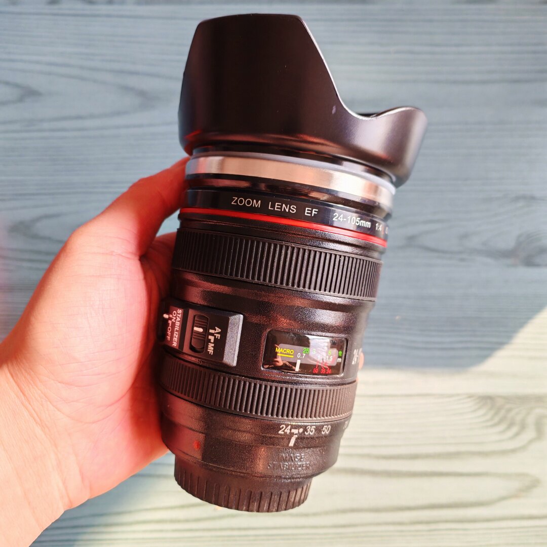 Lens mugs, camera water cups, boys' Day gifts: Abstract, funny and creative DSLR coffee cups, boys' gifts thumbnail 7