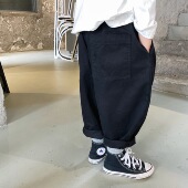 2026春季 新款 男宝宝黑色休闲工装 男童裤 春装 儿童休闲裤 裤 子春秋款