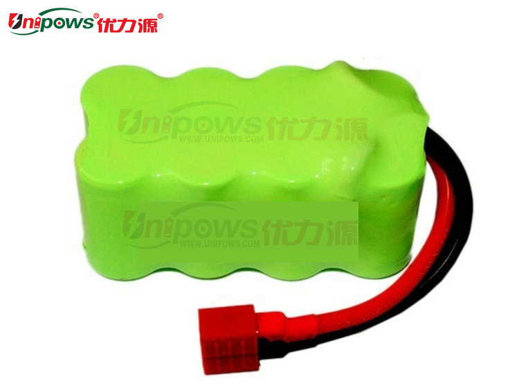 优力源9.6V电池组1600mAh 2/3A高倍率电池组10C双排组合配T插母头