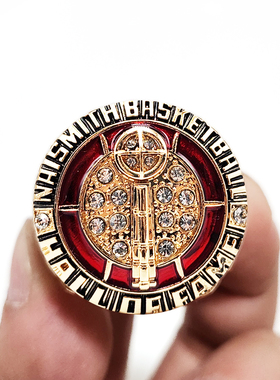 篮球名人堂戒指科比贾巴尔魔术师艾弗森加内特邓肯球迷收藏纪念品