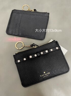 KS卡包零钱包蝴蝶结水钻