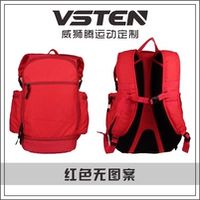 Красный без узоров