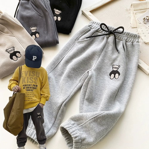 Детские осенние штаны, мультяшные спортивные повседневные брюки подходит для мужчин и женщин, 2022, подходит для подростков