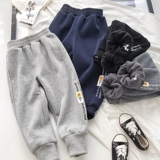 Детские утепленные штаны, пуховик, осенняя форма для отдыха подходит для мужчин и женщин, подходит для подростков