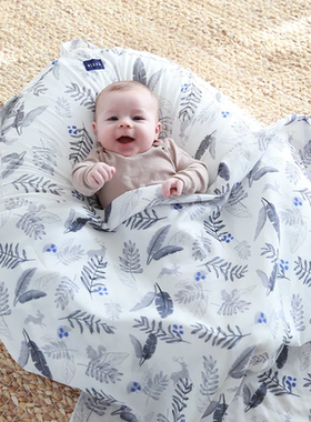 韩国elava婴幼儿防吐防溢奶靠垫新生儿多功能靠垫沙发斜坡垫