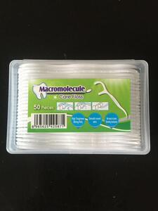 牙线牙线棒高弹力牙签线剔牙线洁牙缝超细线50支/盒