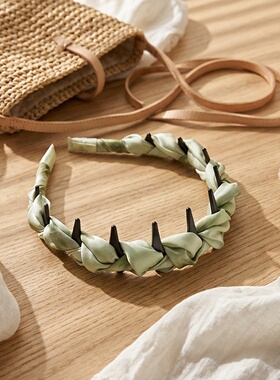 Fabric Teeth Headband Anti-Slip Hair Hoop Women