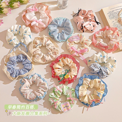 韩系超大号大肠发圈头饰发饰