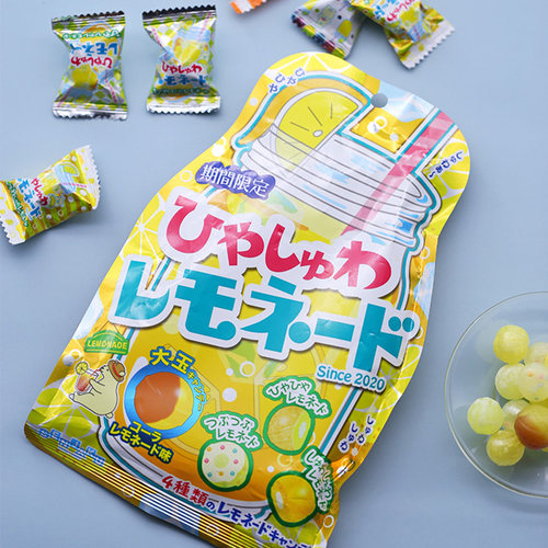 日本扇雀饴碳酸汽水柠檬喜糖