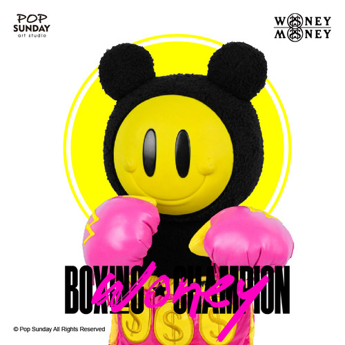 POPSUNDAY拳王有钱仔泰拳公仔