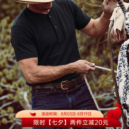 阿瞳牛社重磅华夫亨利短袖T恤