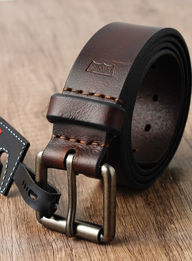 阿瞳牛社 美国正品李维斯Levis复古牛年轻人皮带男士休闲潮流腰带