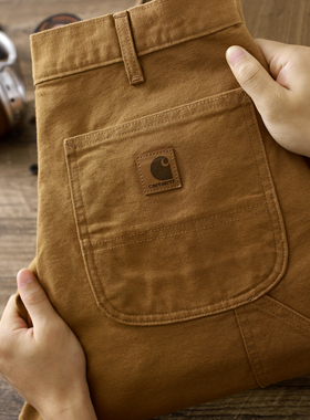 阿瞳牛社Carhartt B11卡哈特重磅工装裤男百搭直筒长裤vibe伐木裤