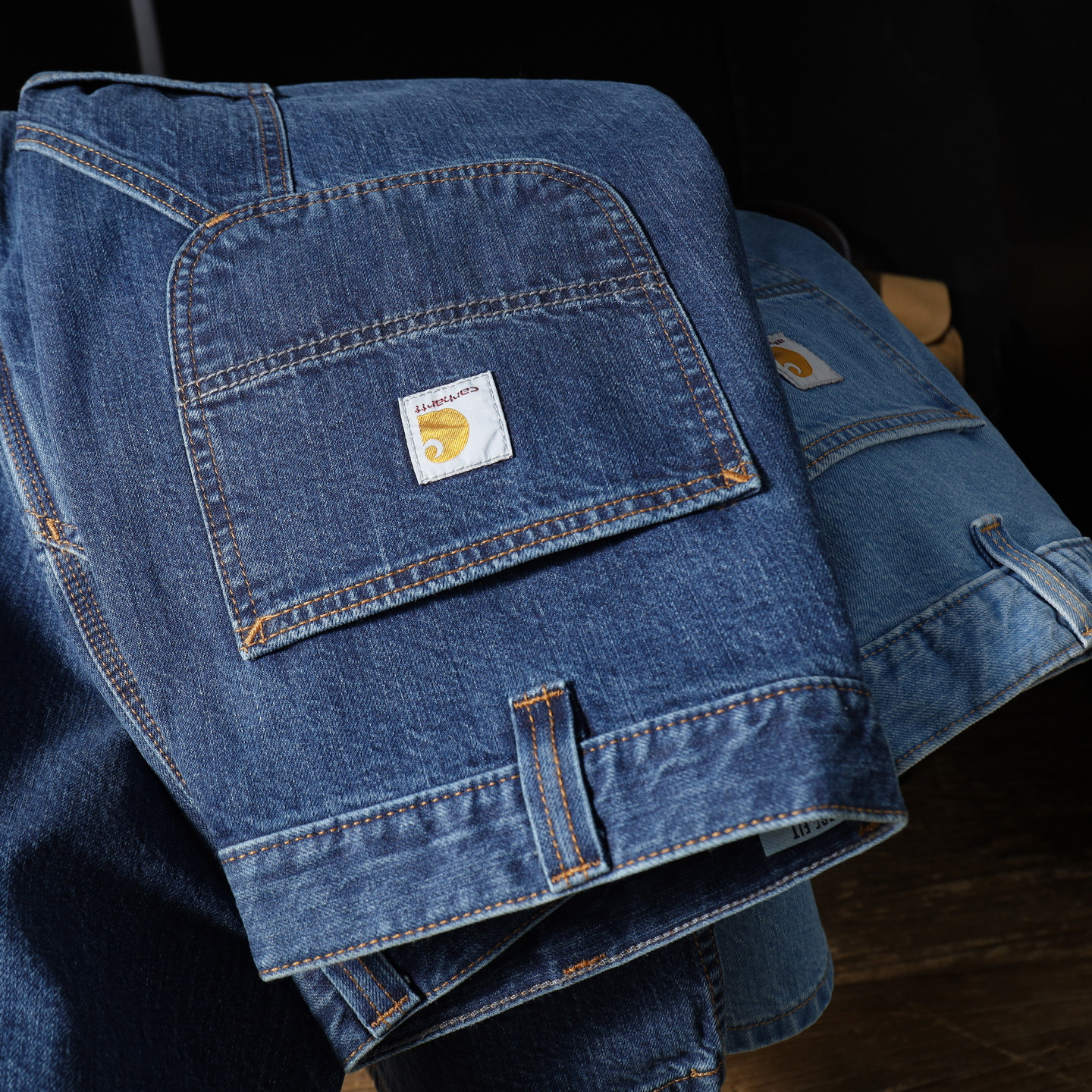 阿瞳牛社Carhartt 104941卡哈特水洗纯棉牛仔裤工装休闲裤B13升级