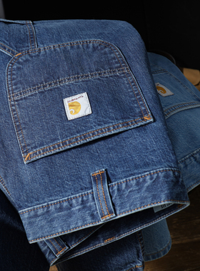 阿瞳牛社Carhartt 104941卡哈特水洗纯棉牛仔裤工装休闲裤B13升级