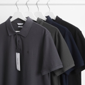 商务休闲上衣夏 POLO衫 Klein重磅翻领纯色短袖 男士 阿瞳牛社Calvin