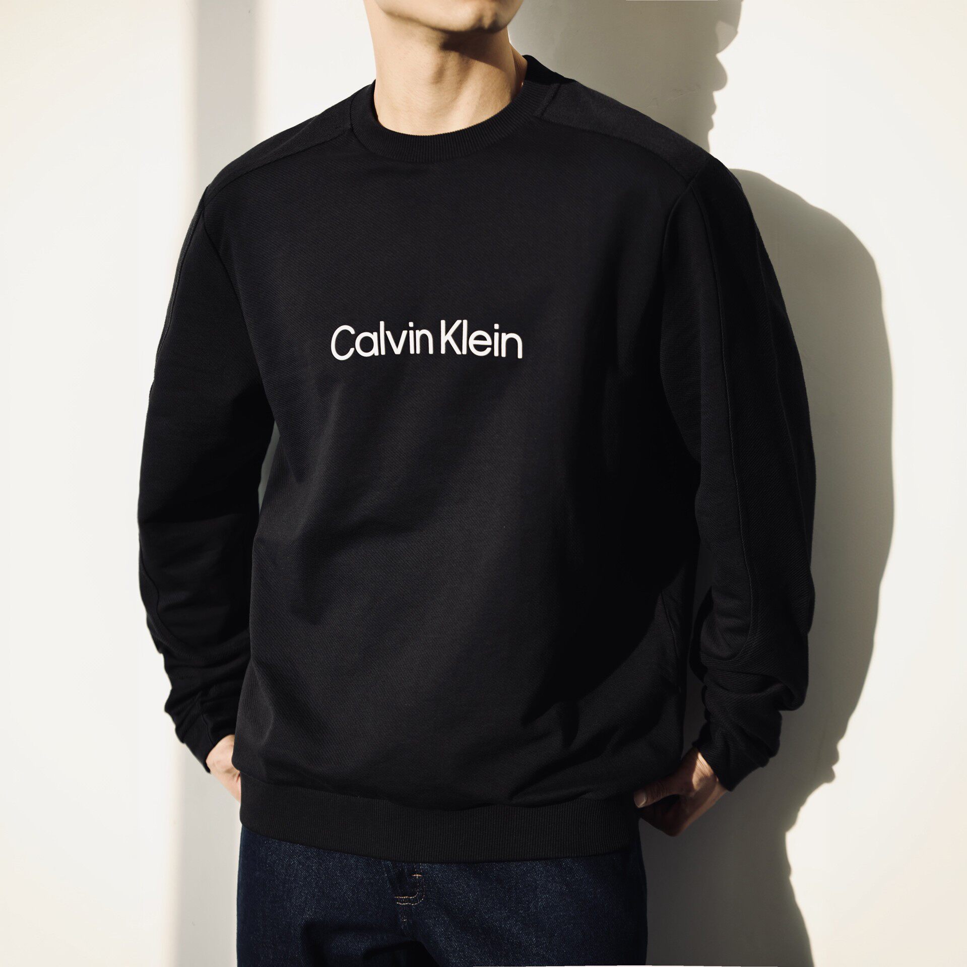 CalvinKlein男女圆领套头卫衣