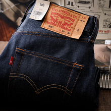阿瞳牛社 Levis李维斯501STF原色未脱浆丹宁牛仔宽松直筒裤14.7OZ