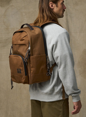 阿瞳牛社 Filson轻量1000D尼龙防泼水徒步电脑双肩包背包9oz