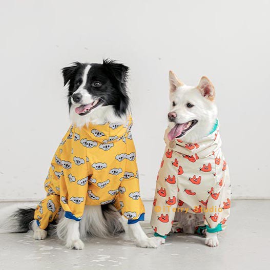 大型犬雨衣韩国户外防雨大型犬
