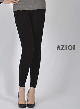 AZiOi 秋冬款 舒新绵柔拉绒9分打底裤87785
