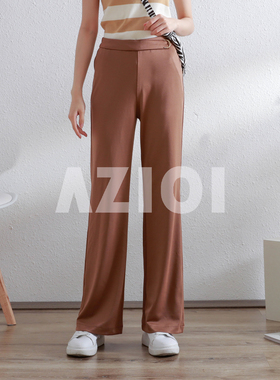 AZIOI 阿卓依  质感醋酸裤   女裤  裤子95643