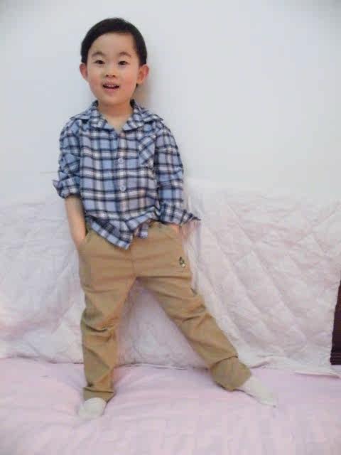 Chemise garcon à manche longue - Ref 2078321 Image 1