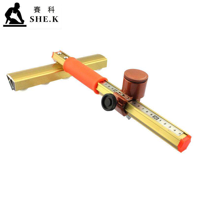 自动注油式加粗杆厚玻璃推刀滚轮高精度手动划玻璃切割tT型刀头