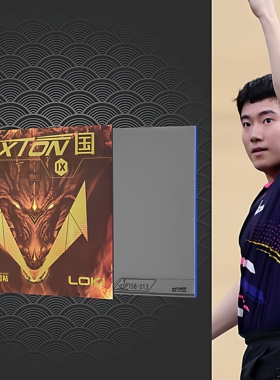 LOKI雷神锐龙9乒乓球反胶套胶粘性正手NEO国套蓝海棉内能梁靖崑