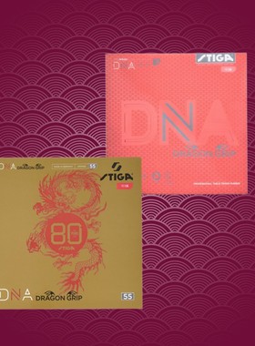 斯帝卡Stiga DNA赤龙乒乓球拍胶皮粘性赤龙粘性DNA PRO何卓佳