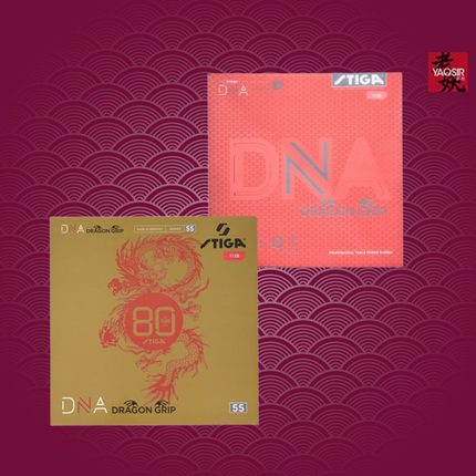 斯帝卡Stiga DNA赤龙乒乓球拍胶皮粘性赤龙粘性DNA PRO何卓佳